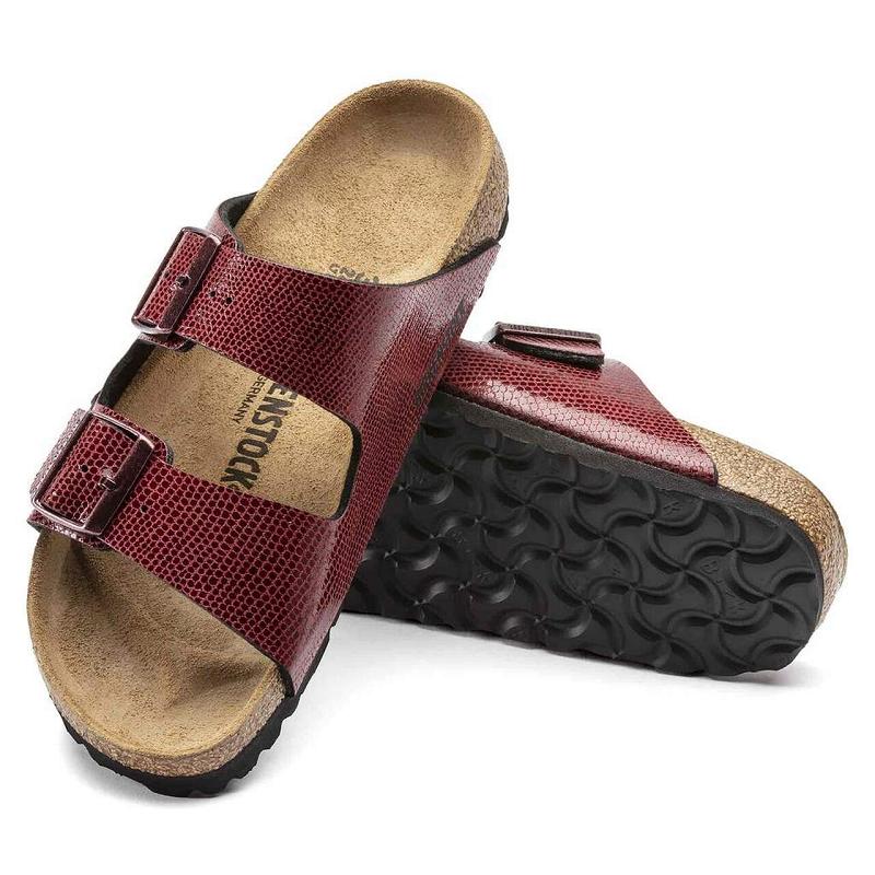 Birkenstock Magical Birko Flor Arizona Dame Bordeaux | DK 51FDN